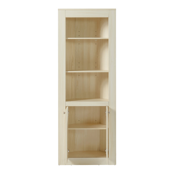 [en.casa] Boekenkast Eura 170x62x30 cm eikenkleurig