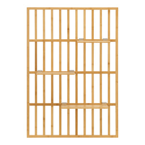 Étagère murale Røst bambou 120 x 80 x 13 cm naturel [en.casa]