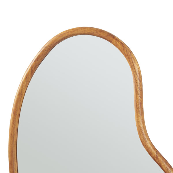 [en.casa] Wandspiegel Jokioinen 75x55 cm eikenkleurig