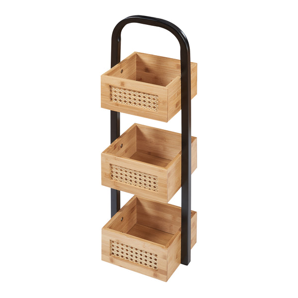 Staand rek Tervola badkamerrek 73x23x18,5 cm [en.casa]