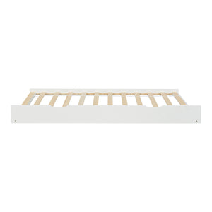 Onderschuifbed Ydre op wielen 197x94x22 cm wit [en.casa]