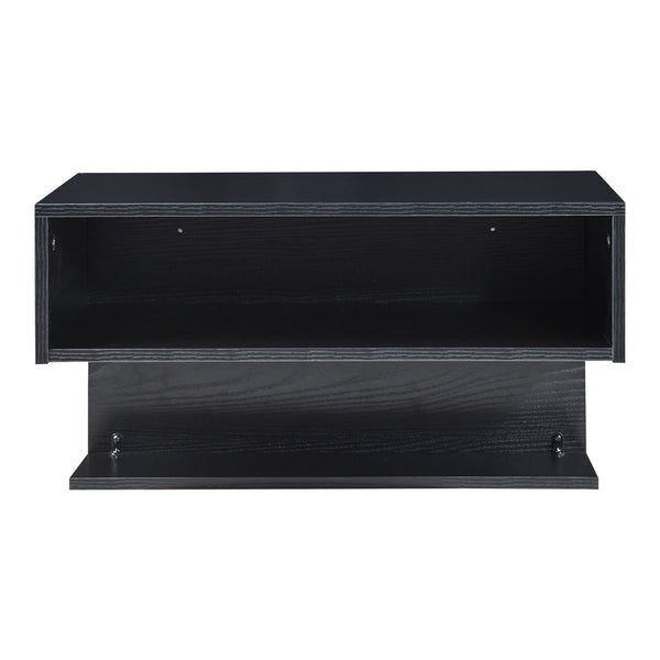 Wandrek Gauldal 56,5x30x31,5 cm zwart [en.casa]