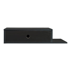 Étagère murale Stor 65 x 30 x 15 cm noir [en.casa]