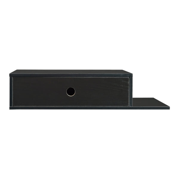 Étagère murale Stor 65 x 30 x 15 cm noir [en.casa]