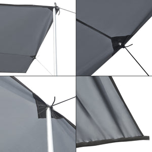 Voortent Beuningen 400x240x235 cm grijs pro.tec