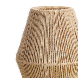 Lampe de table Arundel E27 25 x 16 x 16 cm effet bois naturel lux.pro