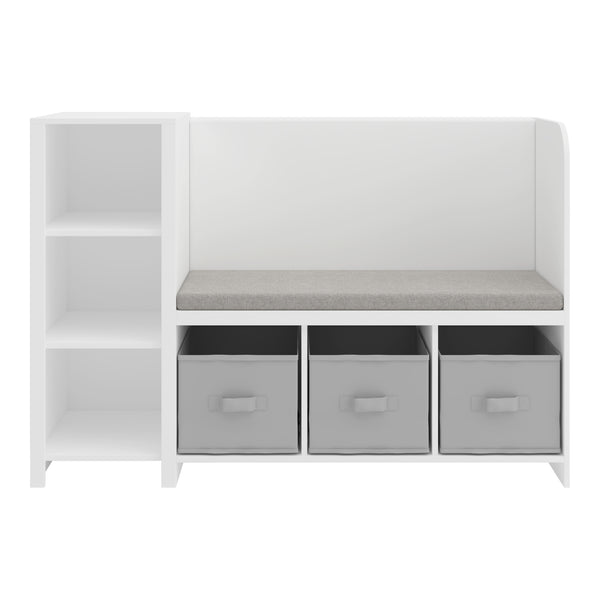 Kinderrek Høylandet met zitbank 76x112x40 cm [en.casa]