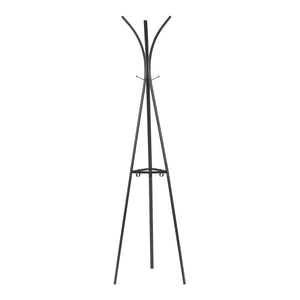 Kledingrek Vevelstad kapstok 181x52,5x52,5 cm zwart [en.casa]