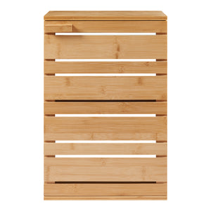 Armoire murale de salle de bain Epind bambou 50 x 33 x 20 cm naturel [en.casa]