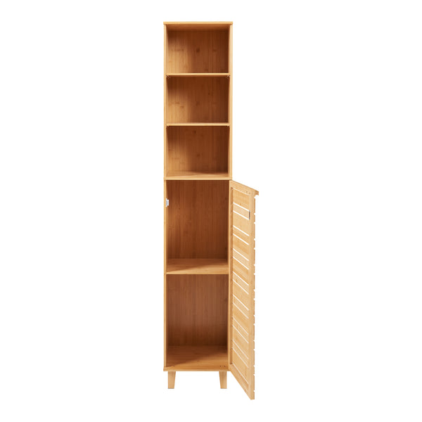 Badkamerkast Epind 180x33x30 cm naturel [en.casa]
