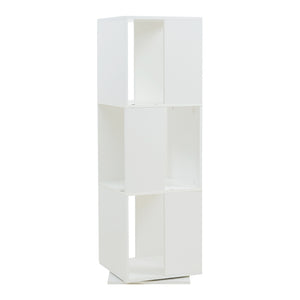 Boekenkast Fjelmarirg 109x34x34 cm wit [en.casa]