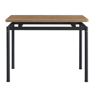 Eetkamerset tafel Hemnes 100x60 cm met stoelen Lexnitz 5-delig [en.casa]