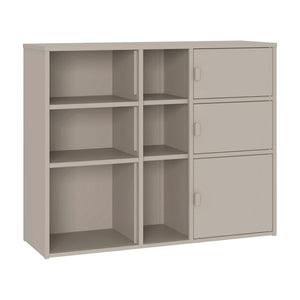 Archiefkast Kliri 81x100x32 cm camel [en.casa] 