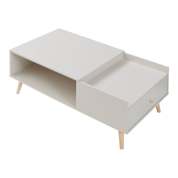 Salontafel Hallevil 106x59x44 cm wit [en.casa]