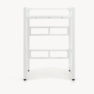 Wasmachinerek Hökangend 105x73x63 cm wit [en.casa]