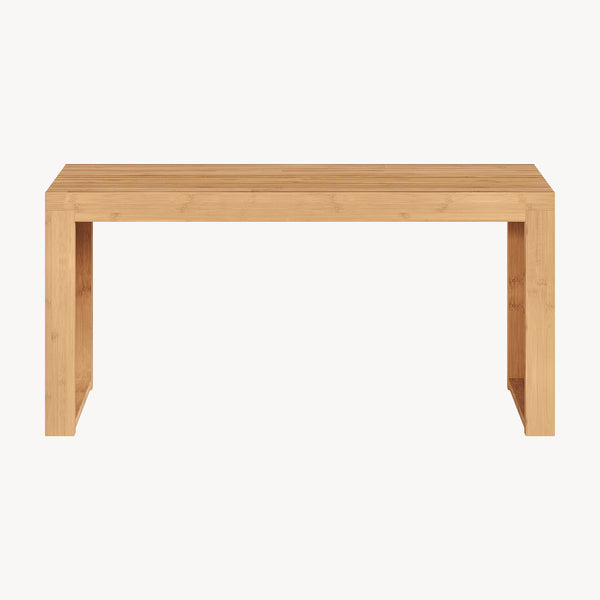 Banc à chaussures Korjad bambou 90 x 33 x 43 cm naturel [en.casa]