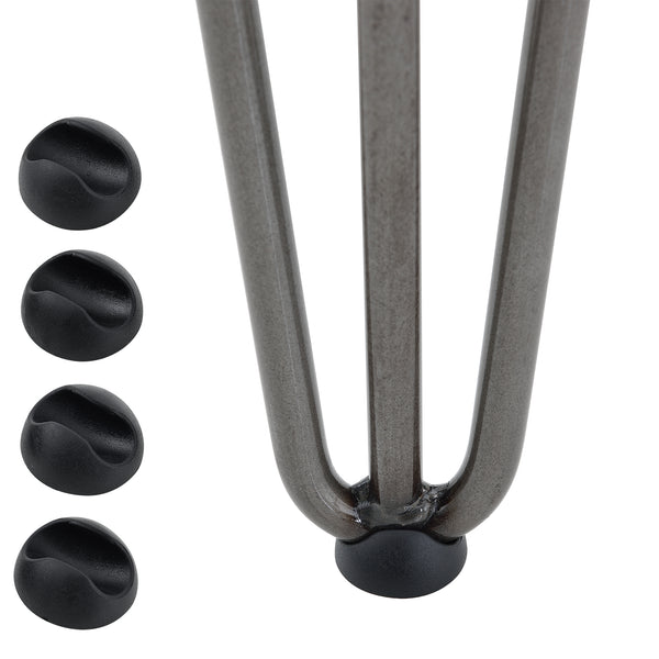 [en.casa] Pieds de table en épingles à cheveux – set de pieds en épingles à cheveux  (4 piéces)