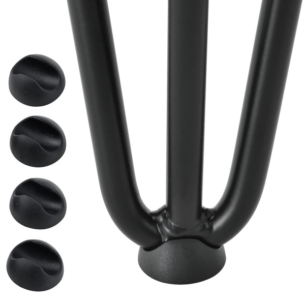[en.casa] Pieds de table en épingles à cheveux – set de pieds en épingles à cheveux  (4 piéces)
