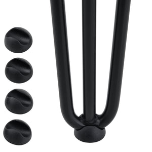 [en.casa] Pieds de table en épingles à cheveux – set de pieds en épingles à cheveux  (4 piéces)