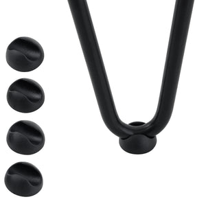 [en.casa] Pieds de table en épingles à cheveux – set de pieds en épingles à cheveux  (4 piéces)
