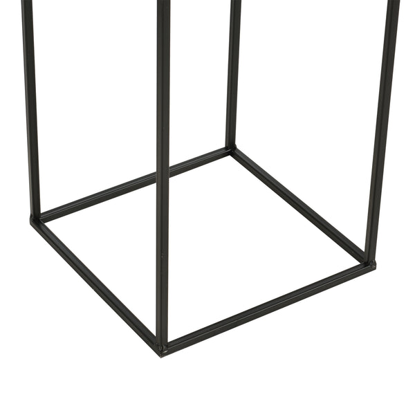 Set Cache-Pot Juprelle Métal Tailles Différentes Noir Doré [en.casa]