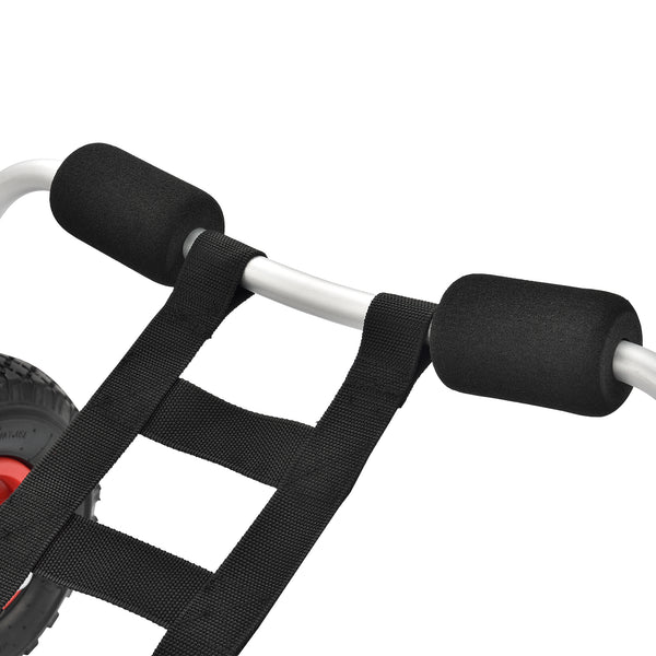 Kayak trolley opvouwbaar aluminium 72x31x44 cm max 70 kg