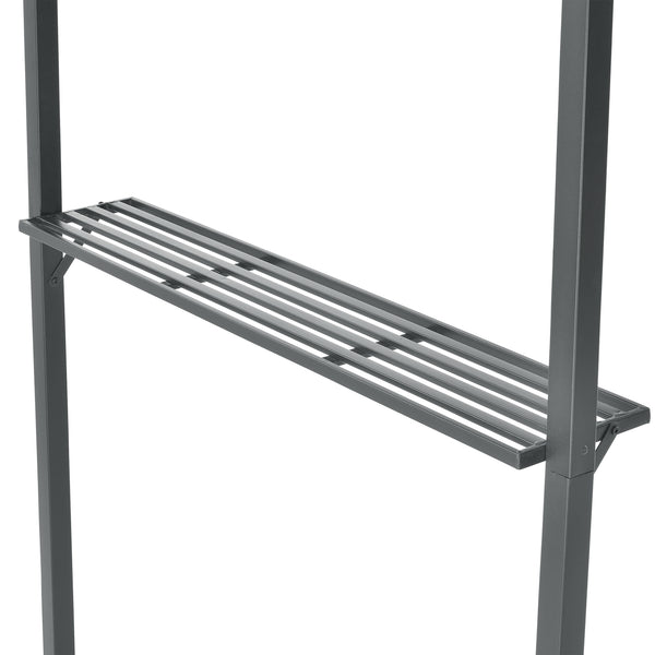 Tonnelle de Barbecue Parga 250 x 241 x 151 cm Anthracite Gris Foncé [en.casa]