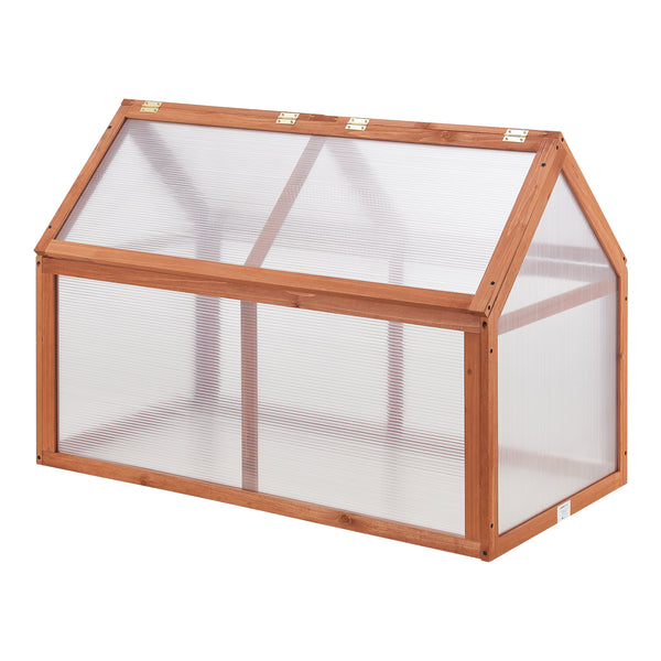 [casa.pro] Tuinkas Duiven kweekkas broeikas 100x55x41-70 cm