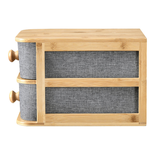 Organisateur de bureau Arsivik à 2 tiroirs 16 x 18 x 23 cm [en.casa]