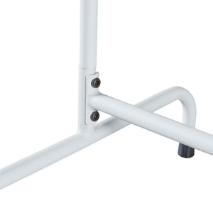 [en.casa] Kledingrek Haderup 137x100x45cm wit