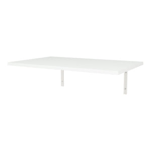 Table murale Klepp rabattable 72 x 45 cm blanc [en.casa]