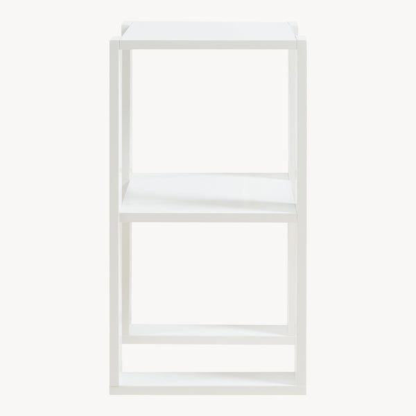 Table d'appoint carrée Thyholm 55 x 30 x 30 cm blanc [en.casa]