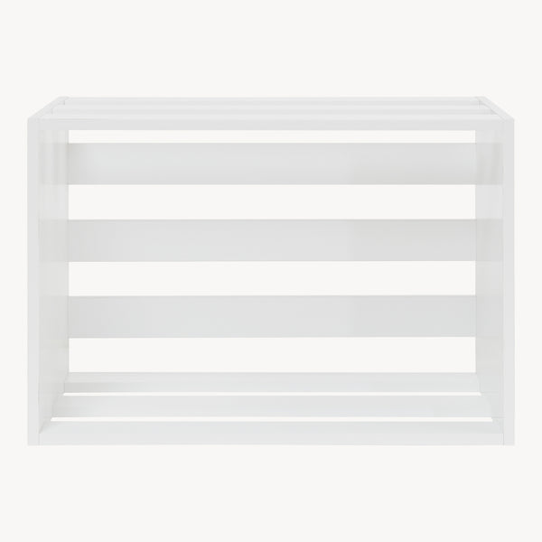 [en.casa] Bijzettafel Rønde 43x64x33 cm wit