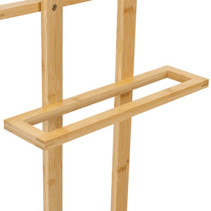 [en.casa] Handdoekrek Træna 85x33,5x20 cm bamboe