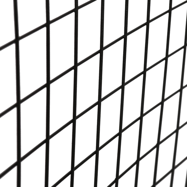 [en.casa] Wandrek Sæby industrieel metaal 75x55 cm zwart