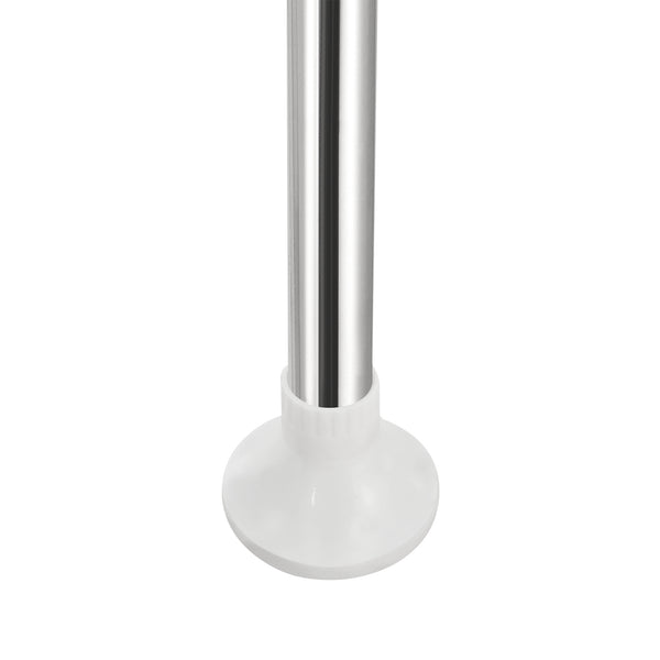 Étagère de douche télescopique Haapavesi acier inoxydable 90 - 300 cm chrome [neu.haus]