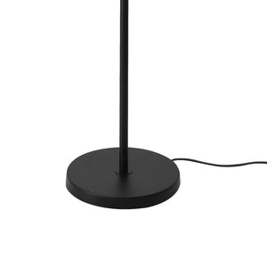 lux.pro Staande lamp Albans vloerlamp 160x30 cm zwart en goudkleurig