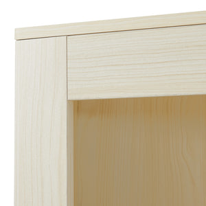 [en.casa] Boekenkast Eura 170x62x30 cm eikenkleurig
