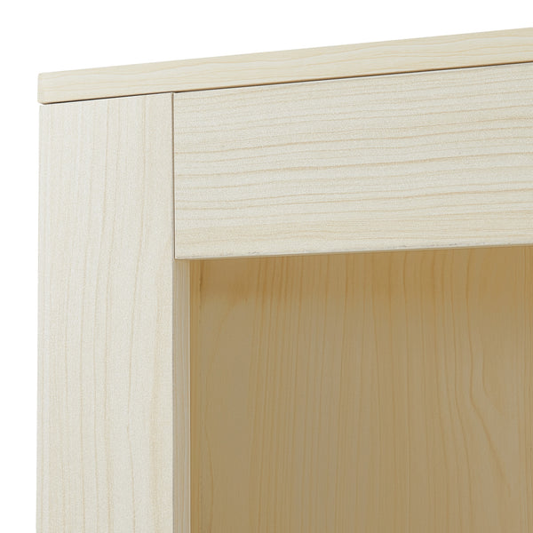 [en.casa] Boekenkast Eura 170x62x30 cm eikenkleurig