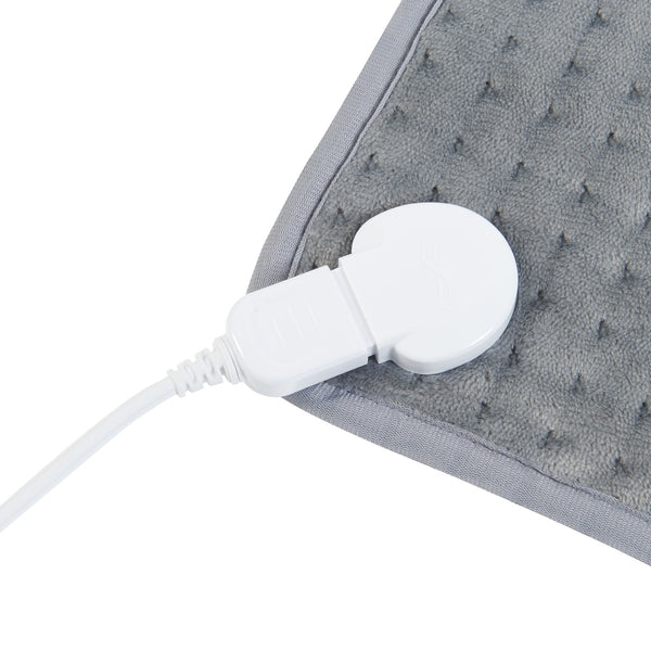 Coussin chauffant électrique Bella 40 x 30 cm gris [en.casa]