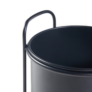 [en.casa] Plantenstandaard Osen set van 2 zwart