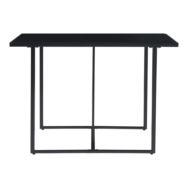 Tuinset Accadia 3-delig glazen tafel met 2 stoelen zwart bruin en grijs casa.pro