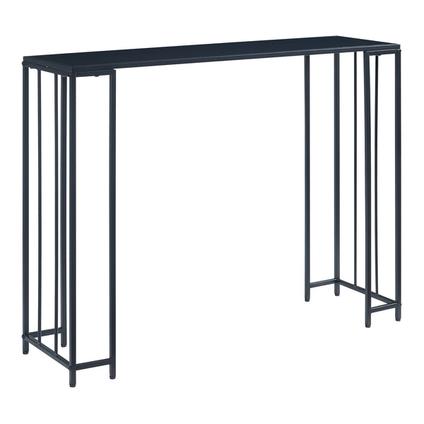 Set 2 de tables consoles gigognes Ørsta noir [en.casa]