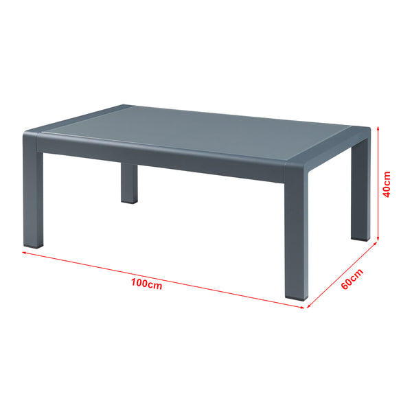 Tuinset Avise 3-delig antraciet en donkergrijs casa.pro
