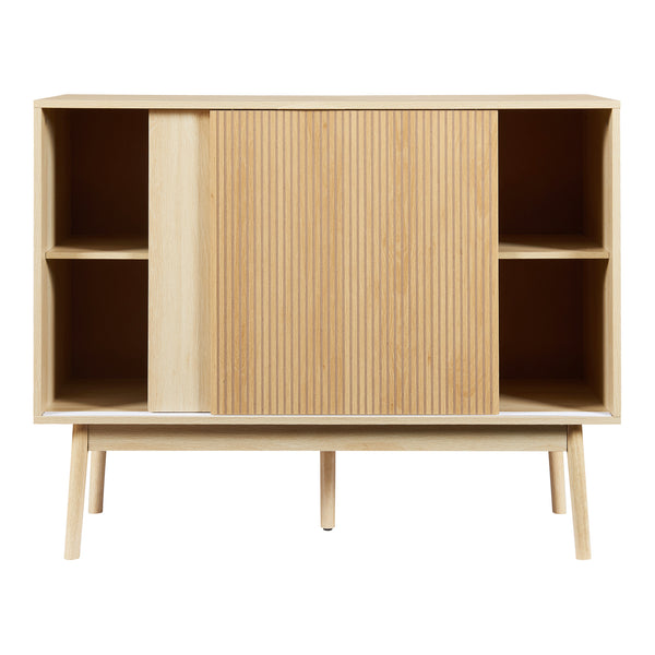 Commode Landskrona dressoir 90x115x40 cm eikenkleurig [en.casa]