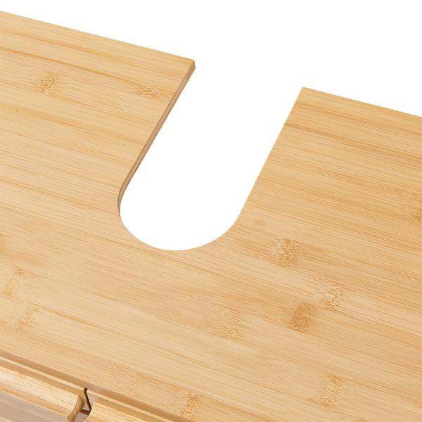 Wastafelonderkast Epind bamboe naturel 60x66x30 cm [en.casa]