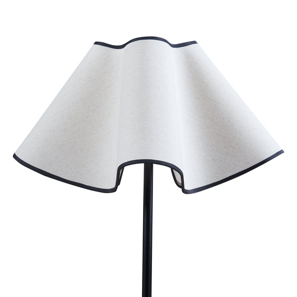  Lampadaire Ashton hauteur 153 cm noir / blanc lux.pro

