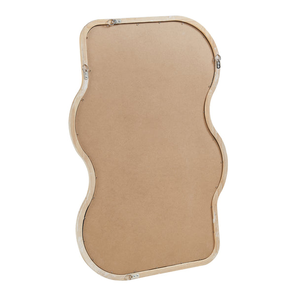 Wandspiegel Bellerirnu 90x60 cm sonoma eikenkleurig [en.casa]