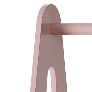 Portemanteau pour enfants Vestnes 114 x 77 x 30 cm rose / blanc [en.casa] 