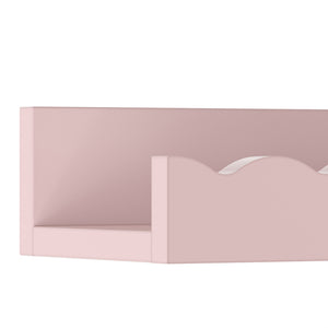 Set de 2 étagères murales pour enfants Vestnes 60 x 10 x 5 cm rose [en.casa]